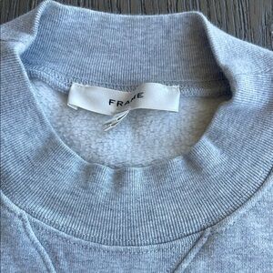 Frame Denim Gray Cowl Neck Sweater
